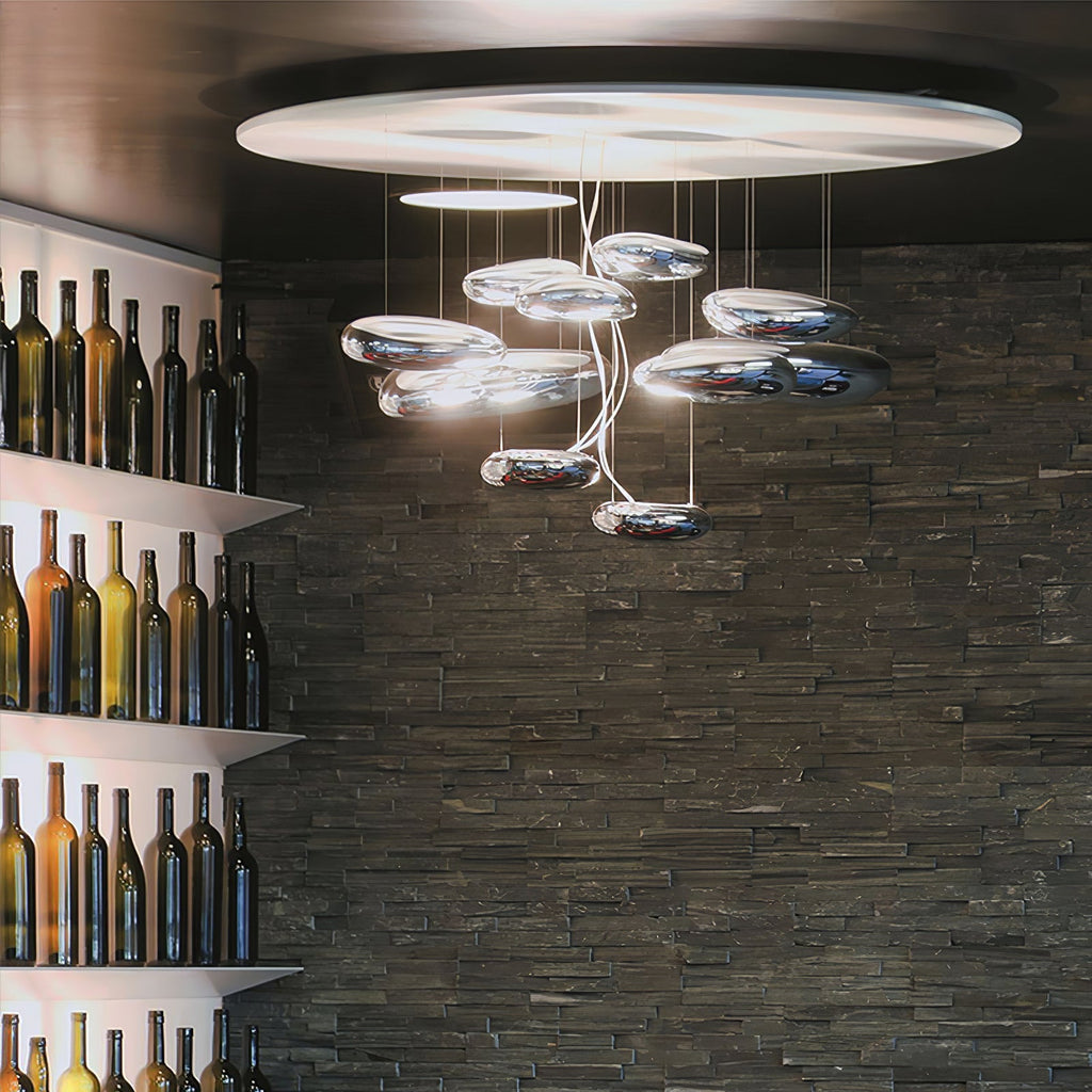 Jorrenenna Aluminium Ceiling Light-Moonnatur