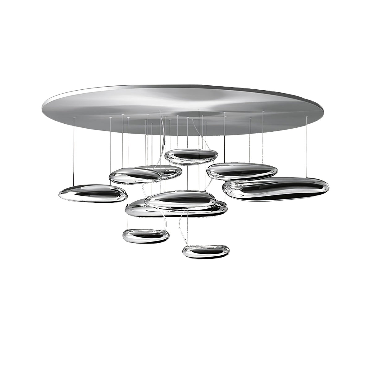 Jorrenenna Aluminium Ceiling Light-Moonnatur
