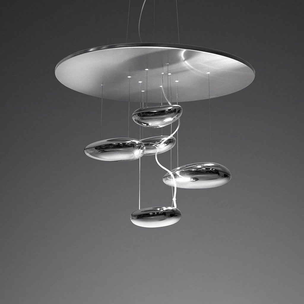 Garrowis Aluminium Chandelier-Moonnatur
