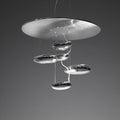 Garrowis Aluminium Chandelier-Moonnatur