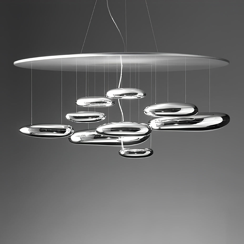 Garrowis Aluminium Chandelier-Moonnatur