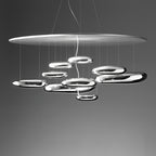 Garrowis Aluminium Chandelier-Moonnatur