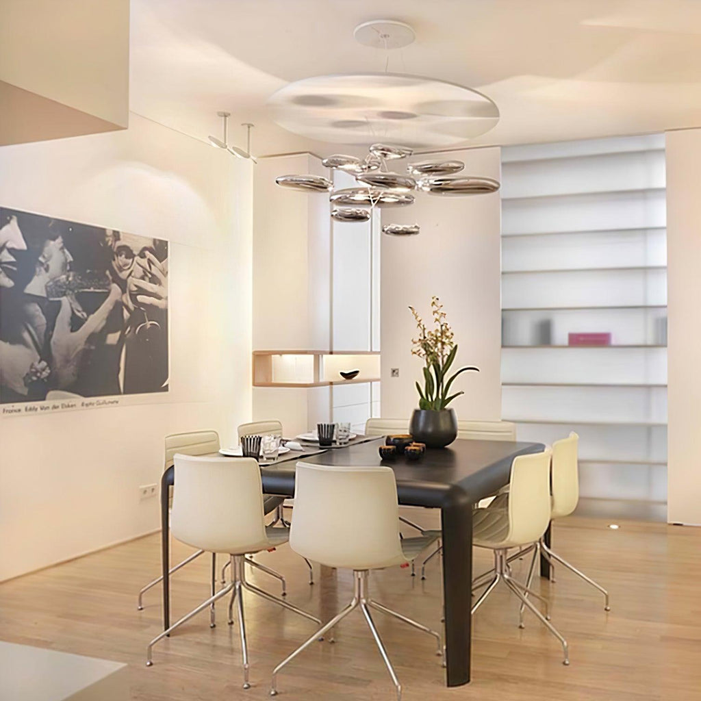 Garrowis Aluminium Chandelier-Moonnatur