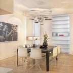 Garrowis Aluminium Chandelier-Moonnatur
