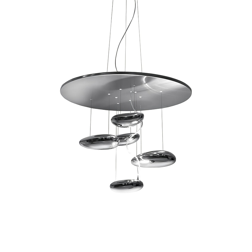 Garrowis Aluminium Chandelier-Moonnatur