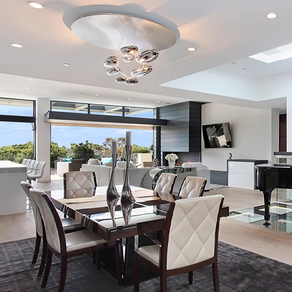 Jorrenenna Aluminium Ceiling Light-Moonnatur
