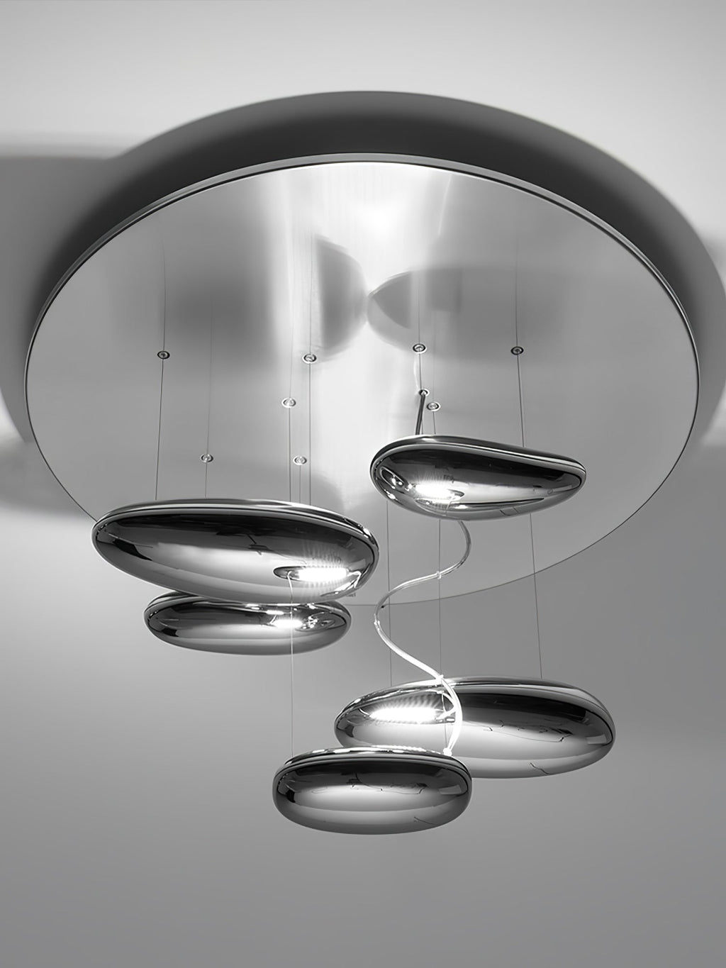 Jorrenenna Aluminium Ceiling Light-Moonnatur