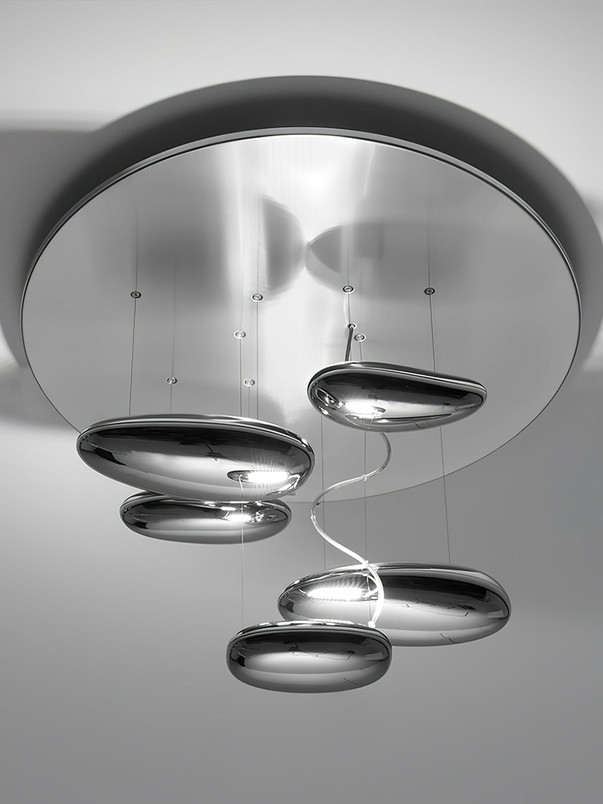 Jorrenenna Aluminium Ceiling Light-Moonnatur