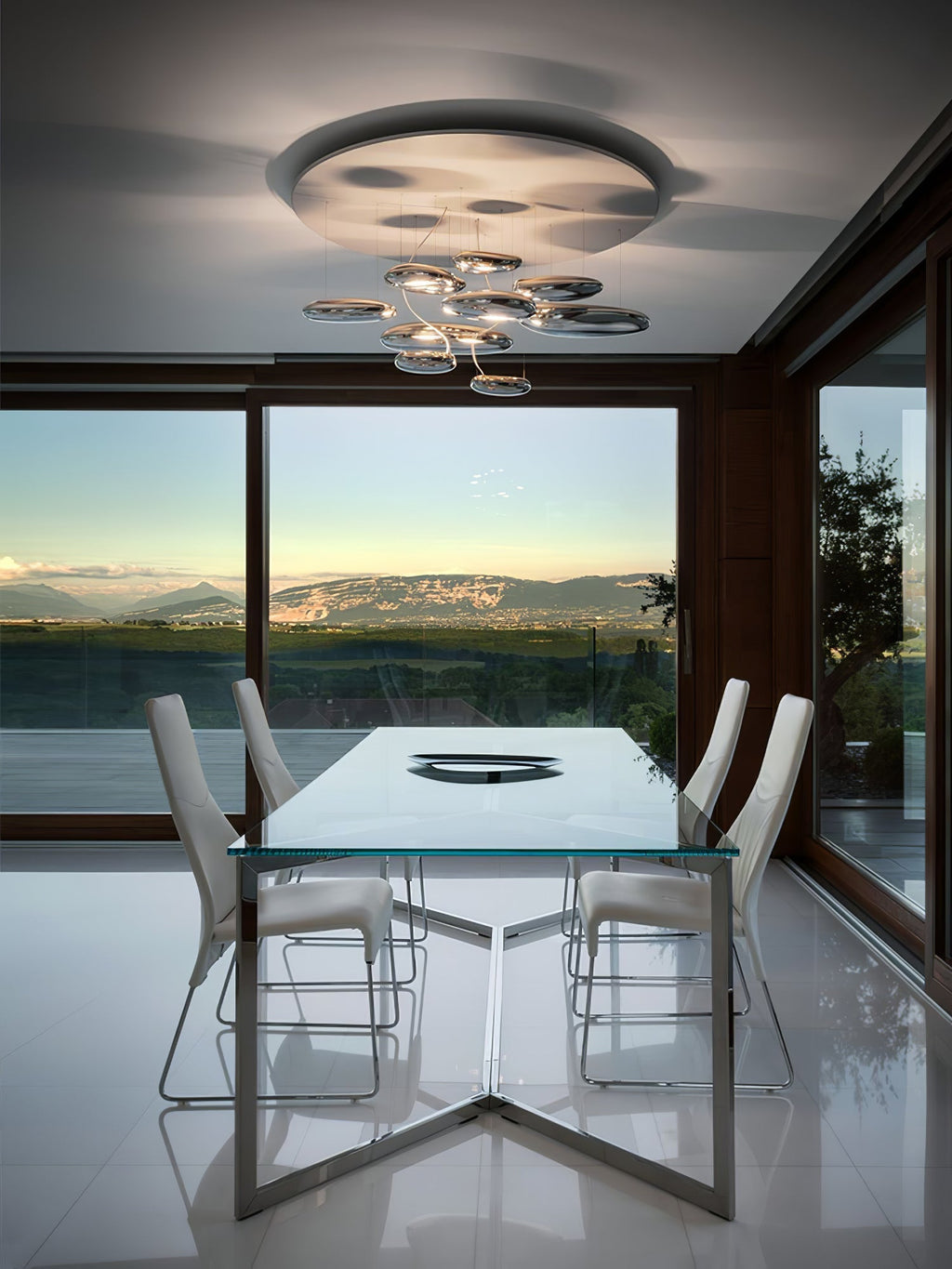 Jorrenenna Aluminium Ceiling Light-Moonnatur