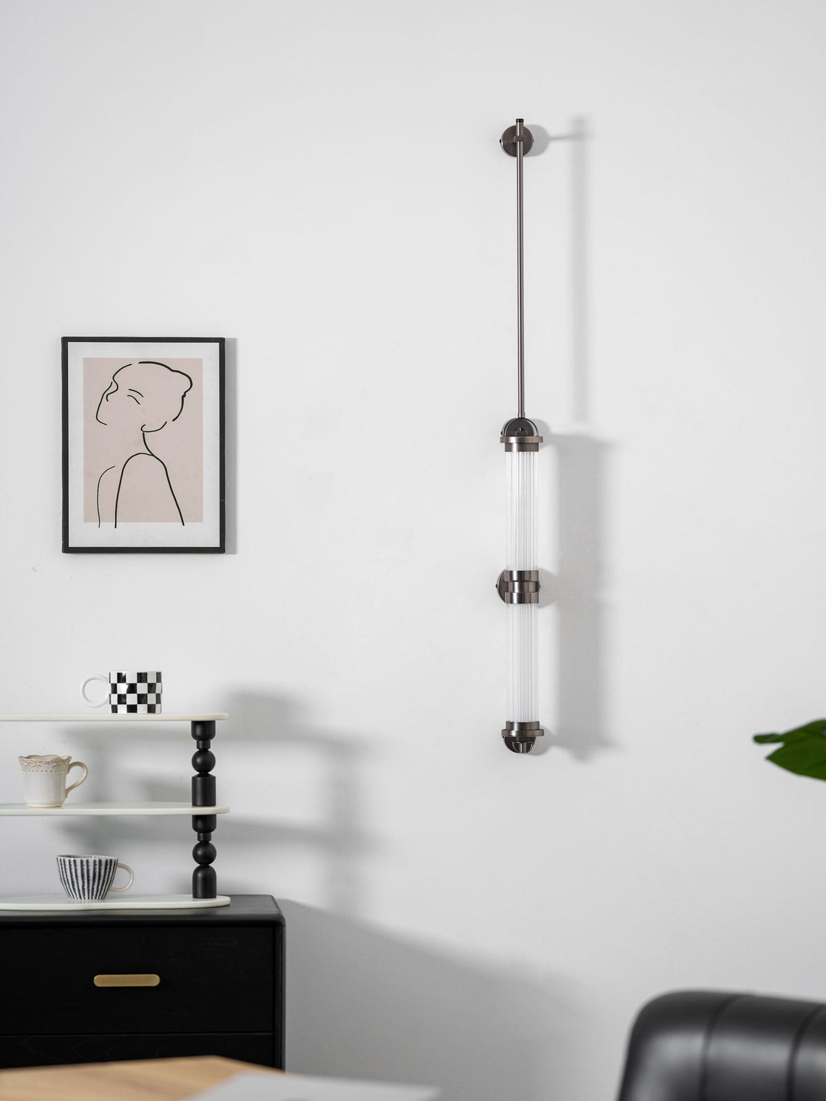 Isoldeva Glass Wall Light-Moonnatur