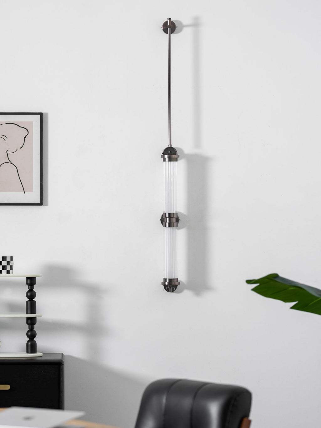 Isoldeva Glass Wall Light-Moonnatur