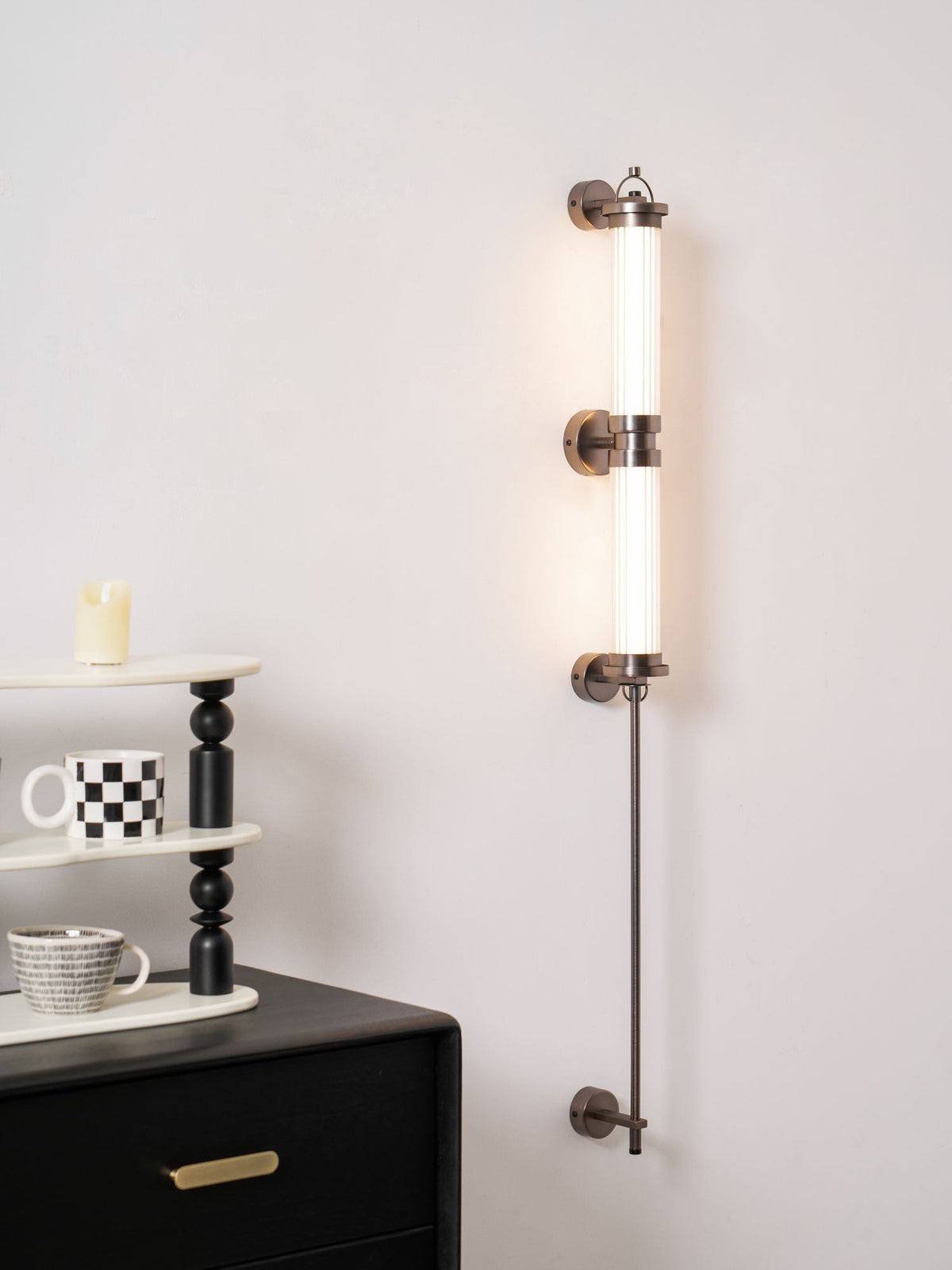 Isoldeva Glass Wall Light-Moonnatur