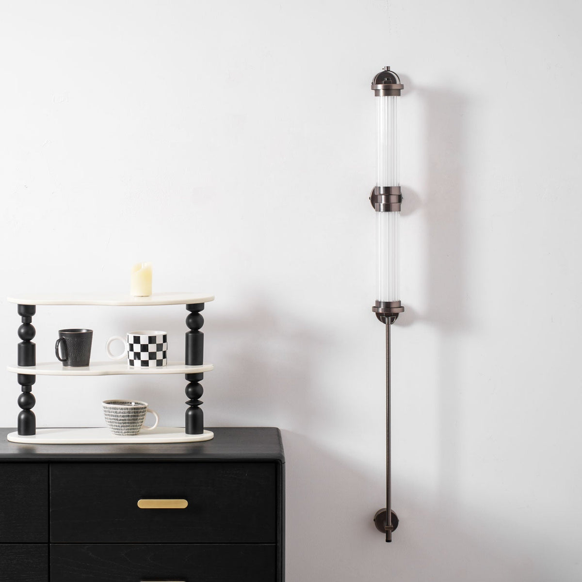 Isoldeva Glass Wall Light-Moonnatur