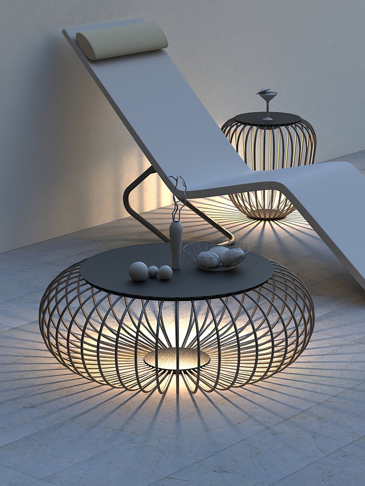 Perenis Metal Lamp-Moonnatur
