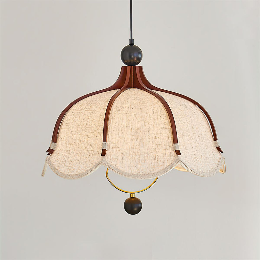 Keldelhill Fabric Pendant Light-Moonnatur