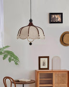 Keldelhill Fabric Pendant Light-Moonnatur