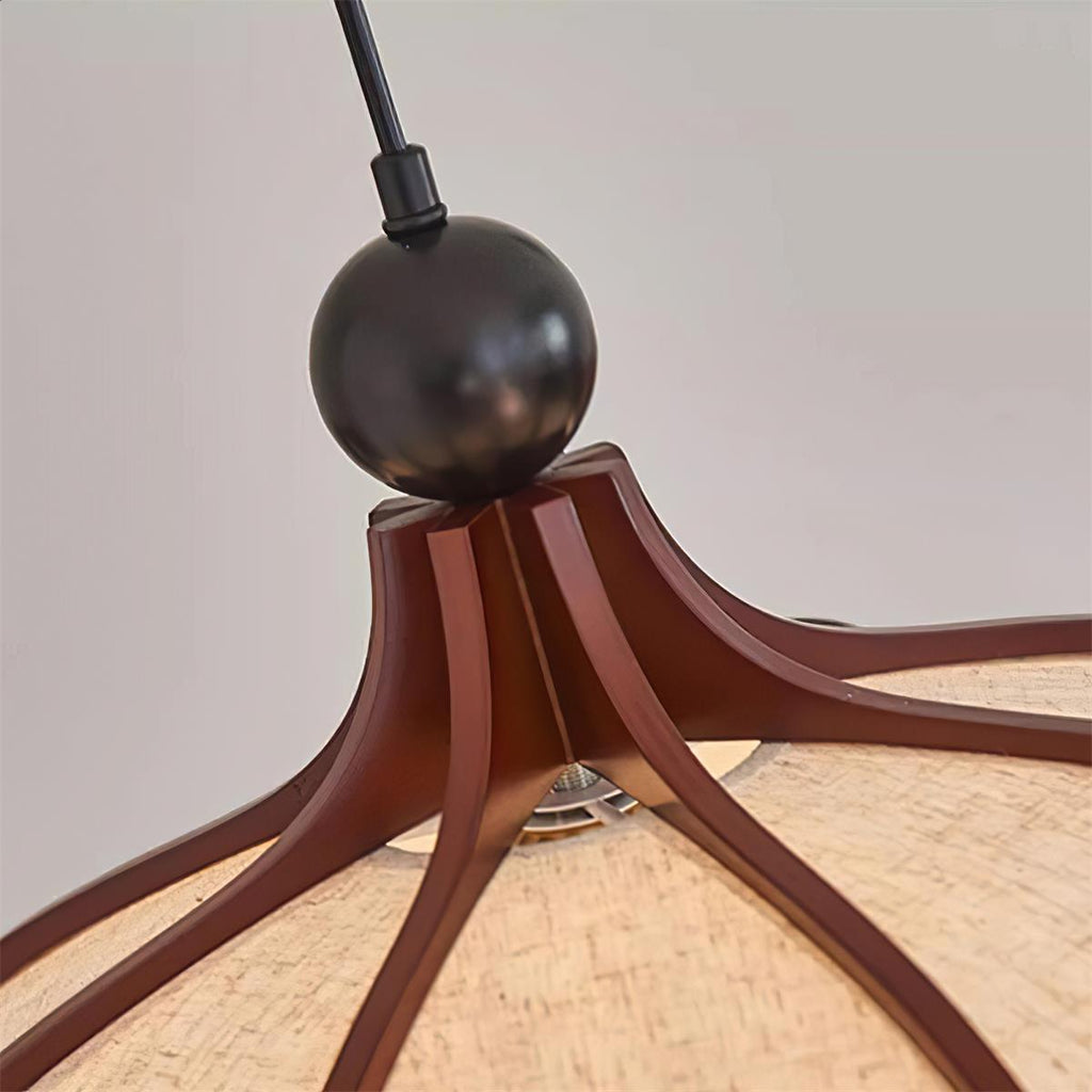 Keldelhill Fabric Pendant Light-Moonnatur
