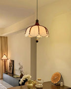 Keldelhill Fabric Pendant Light-Moonnatur