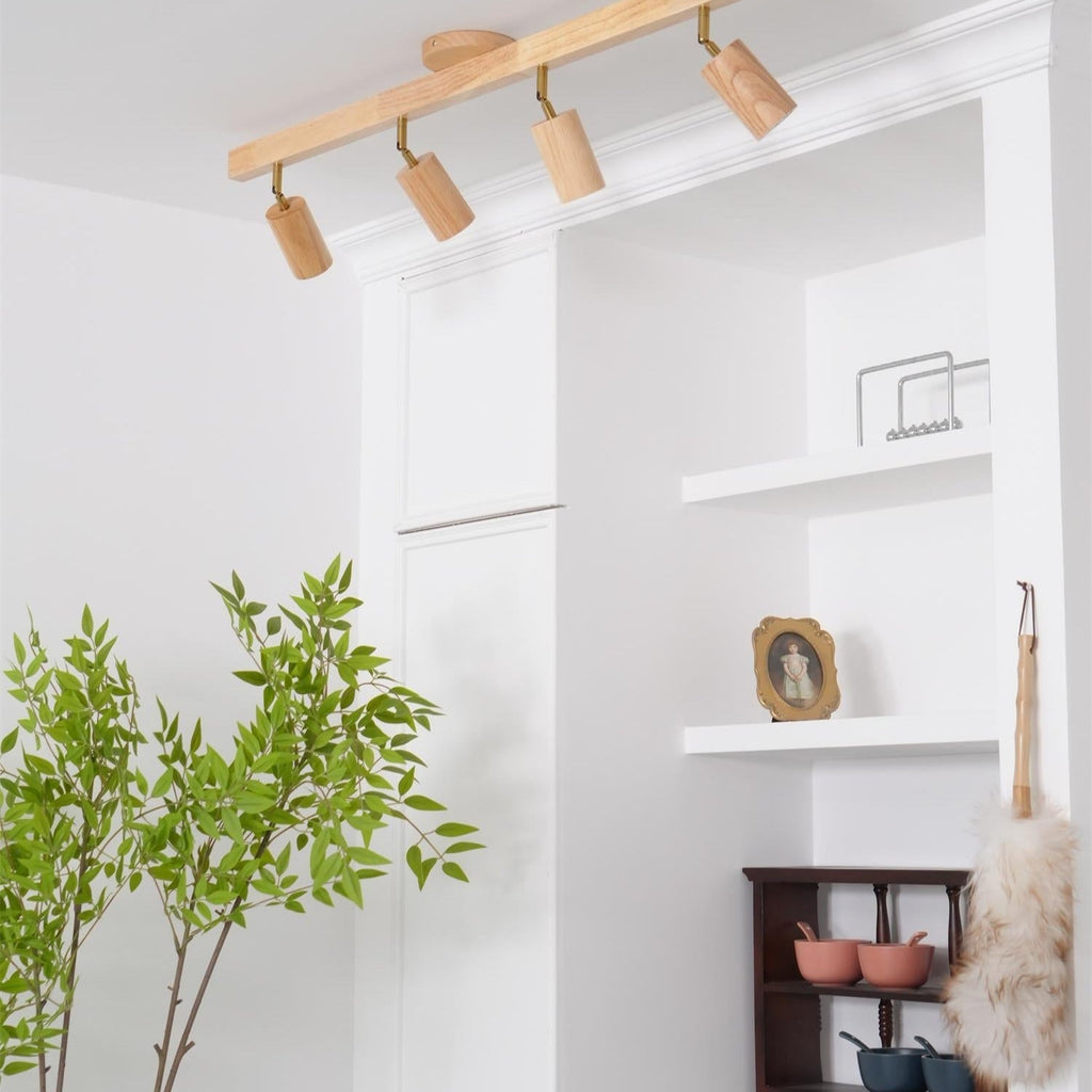 Sardenhill Wood Ceiling Light-Moonnatur