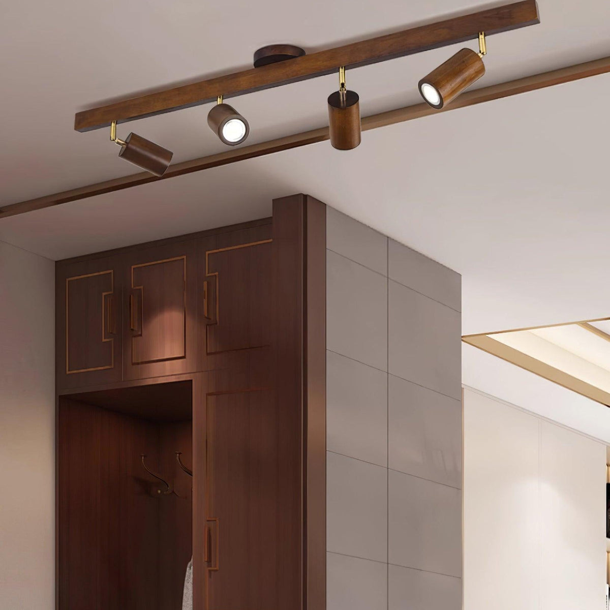 Sardenhill Wood Ceiling Light-Moonnatur