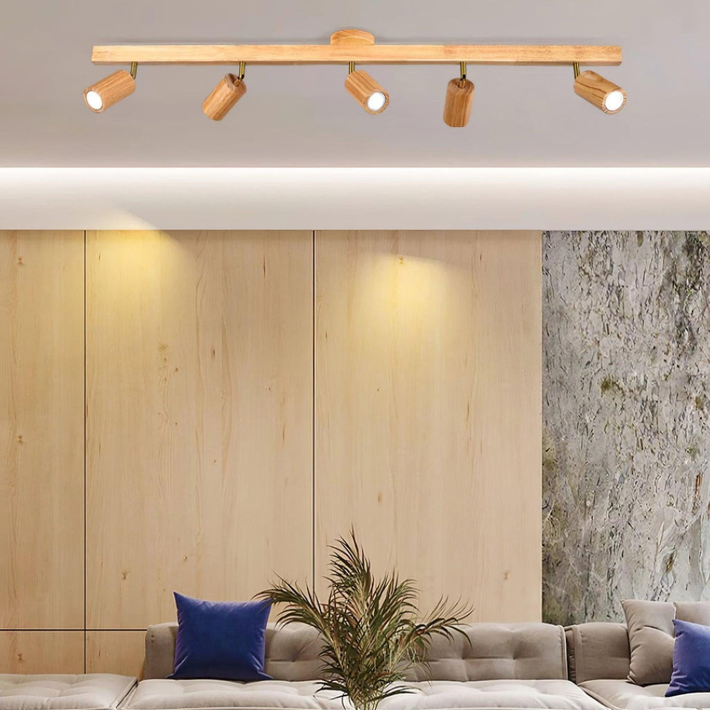 Sardenhill Wood Ceiling Light-Moonnatur