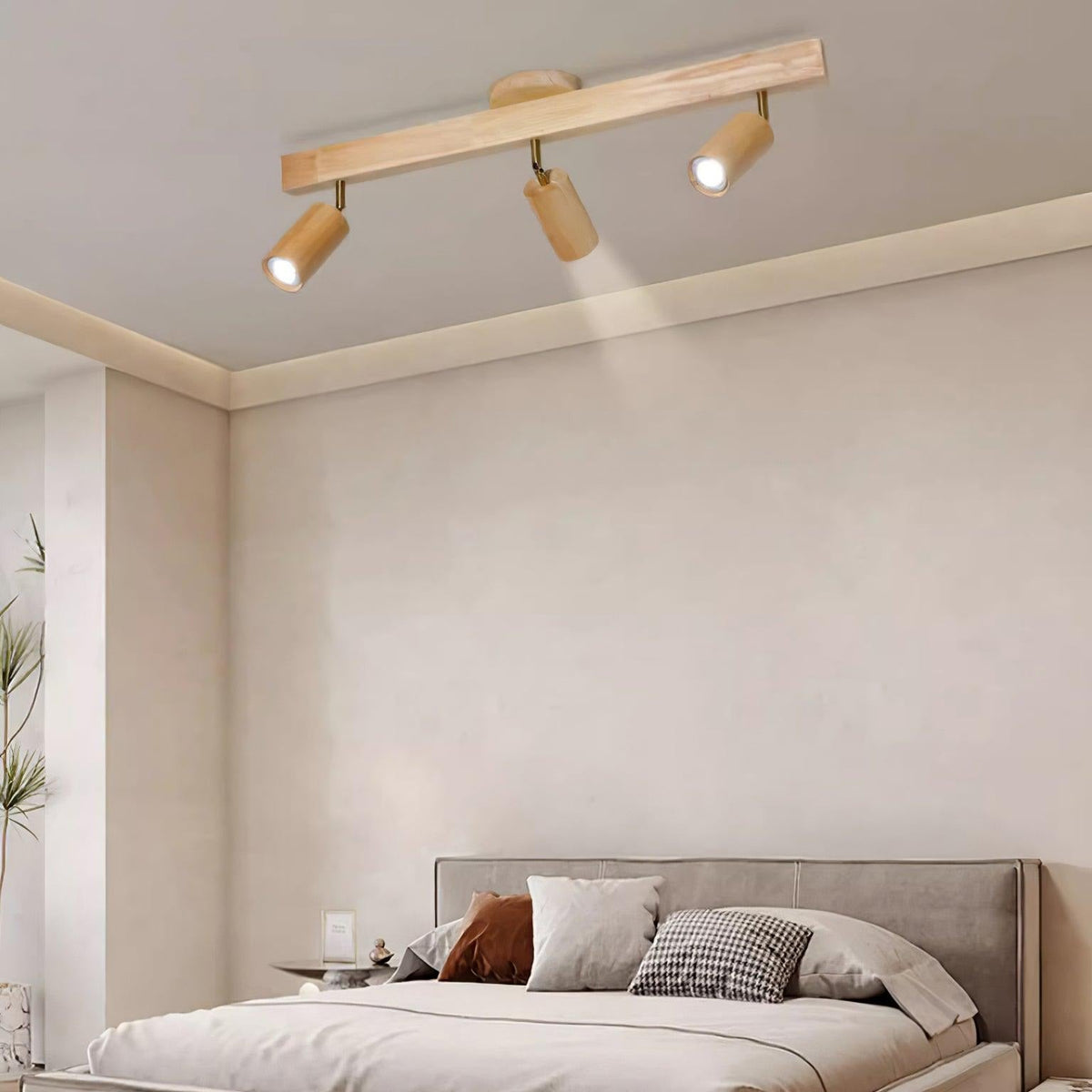 Sardenhill Wood Ceiling Light-Moonnatur
