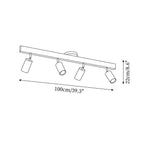Sardenhill Wood Ceiling Light-Moonnatur
