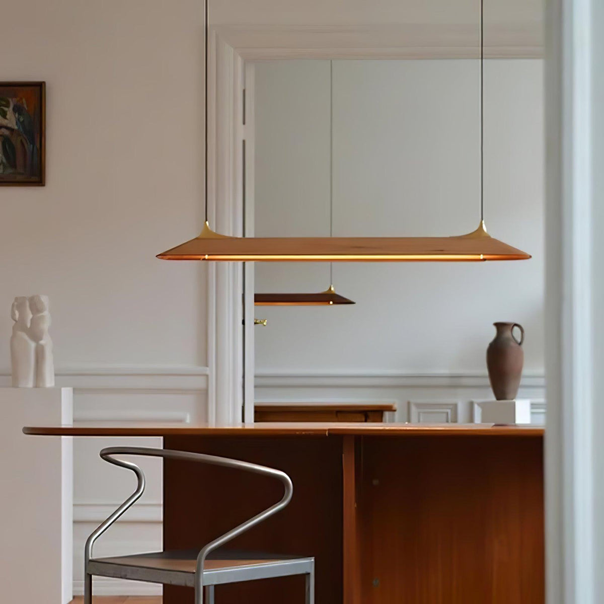 Ivrenwell Wood Pendant Light-Moonnatur