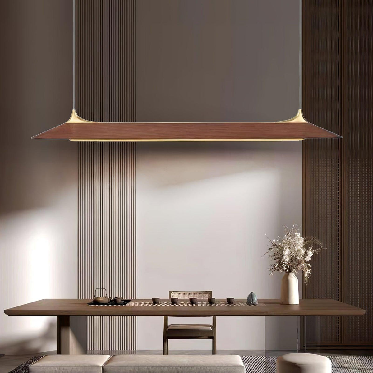 Ivrenwell Wood Pendant Light-Moonnatur