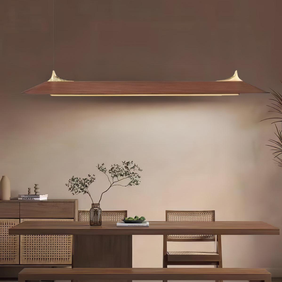 Ivrenwell Wood Pendant Light-Moonnatur
