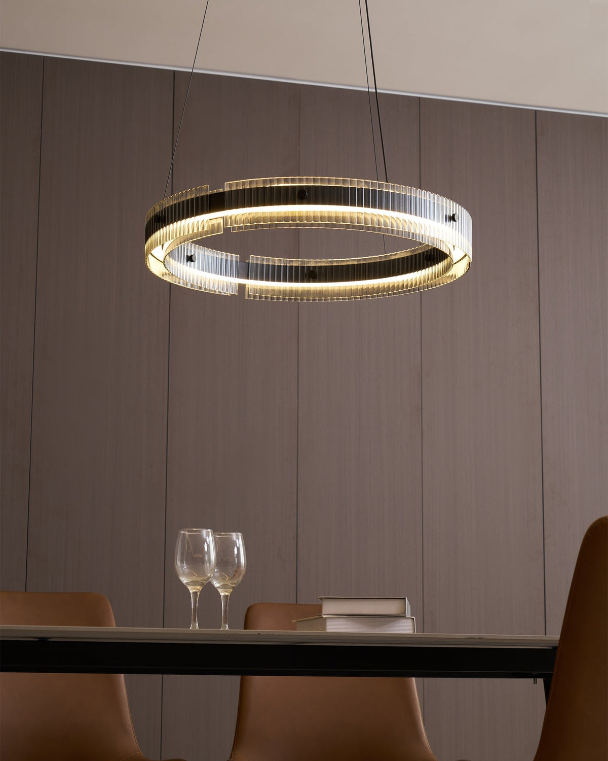 Zelveniel Aluminium Chandelier-Moonnatur