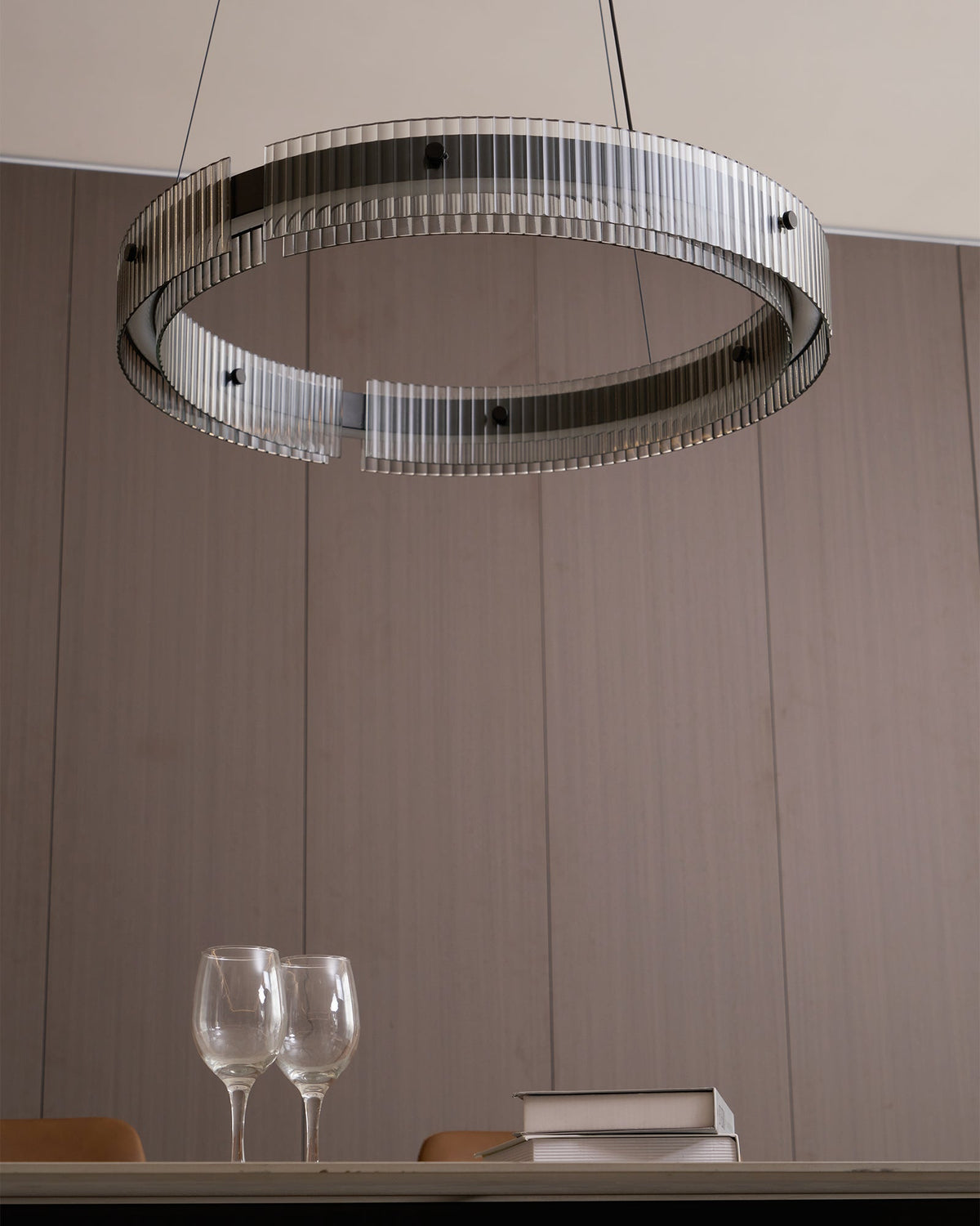 Zelveniel Aluminium Chandelier-Moonnatur