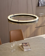 Zelveniel Aluminium Chandelier-Moonnatur