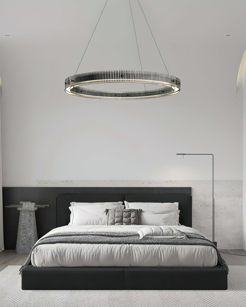 Zelveniel Aluminium Chandelier-Moonnatur