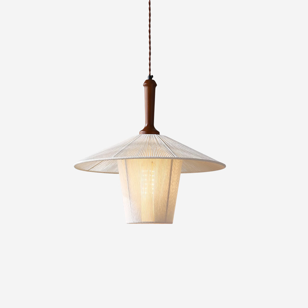 Galdenwick Hemp Rope Pendant Light-Moonnatur