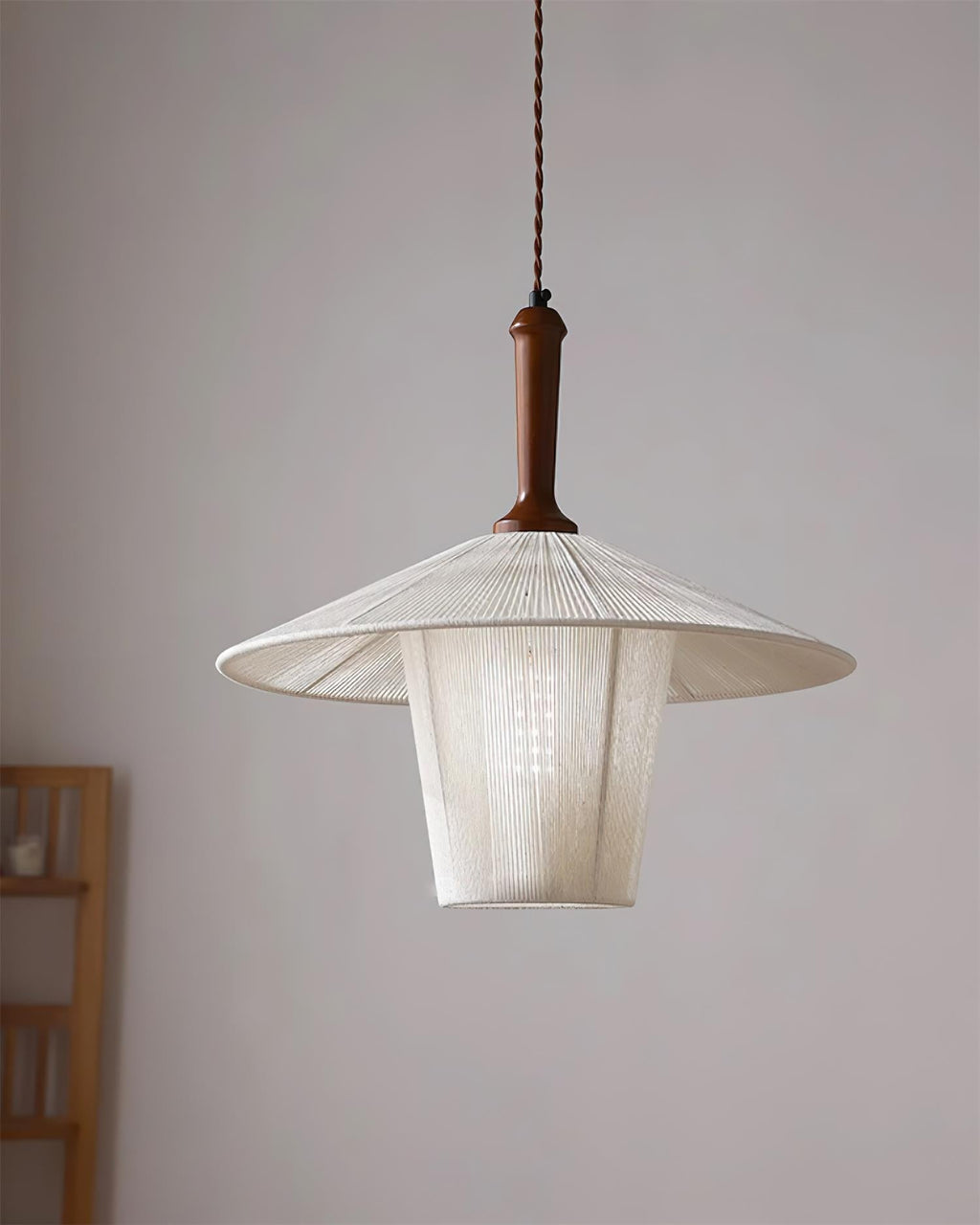 Galdenwick Hemp Rope Pendant Light-Moonnatur