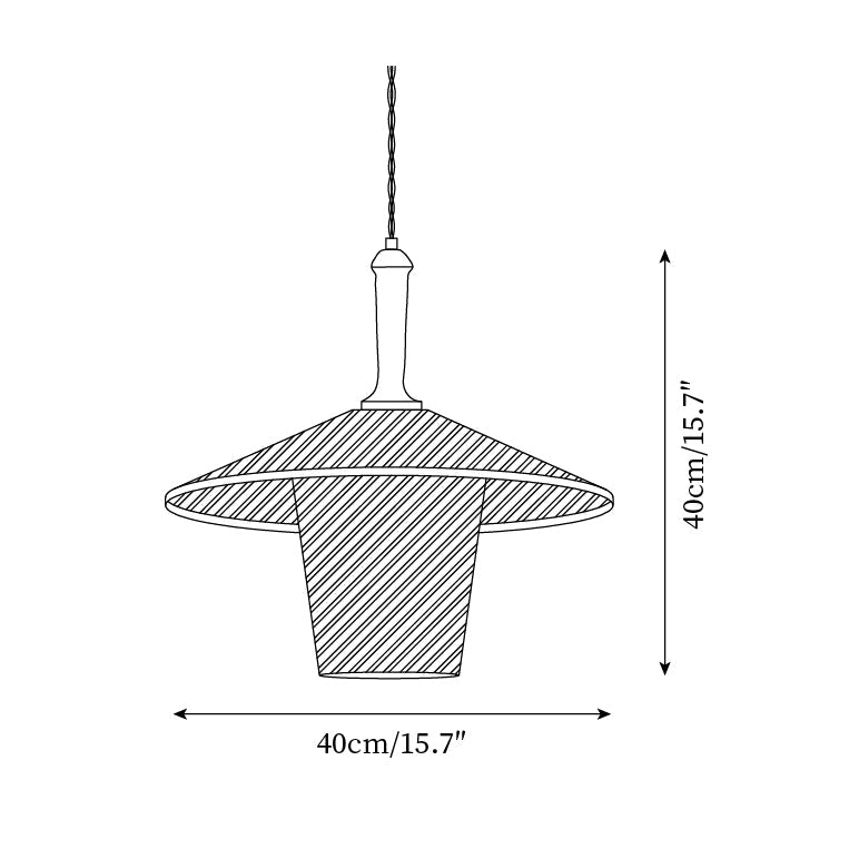 Galdenwick Hemp Rope Pendant Light-Moonnatur