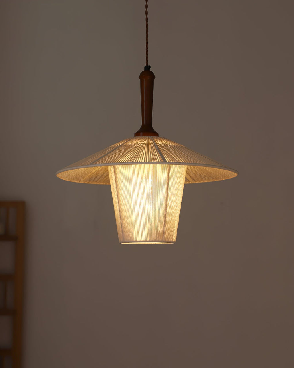 Galdenwick Hemp Rope Pendant Light-Moonnatur