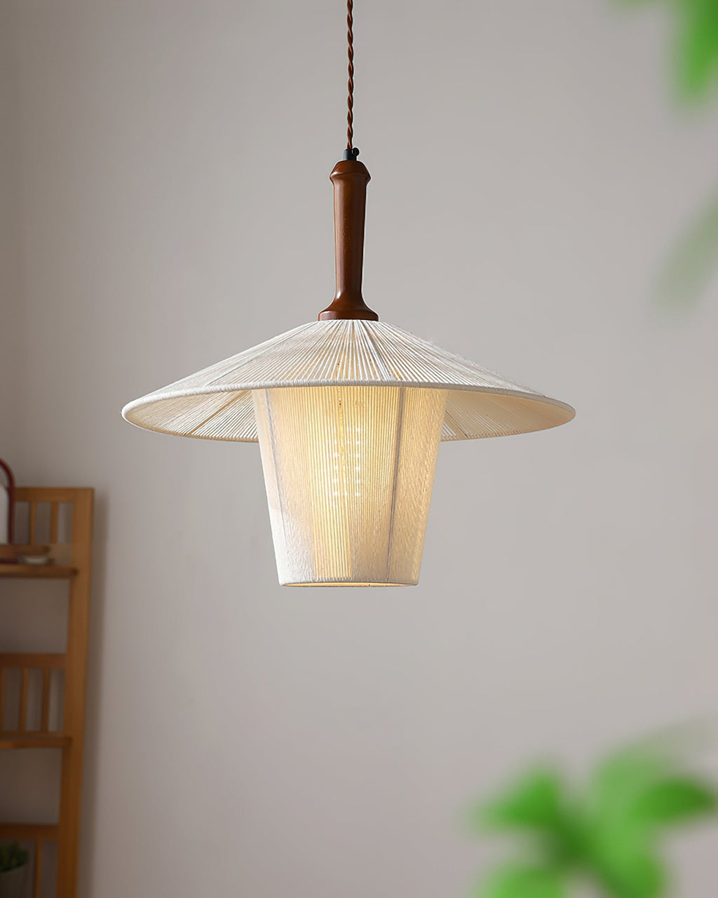 Galdenwick Hemp Rope Pendant Light-Moonnatur