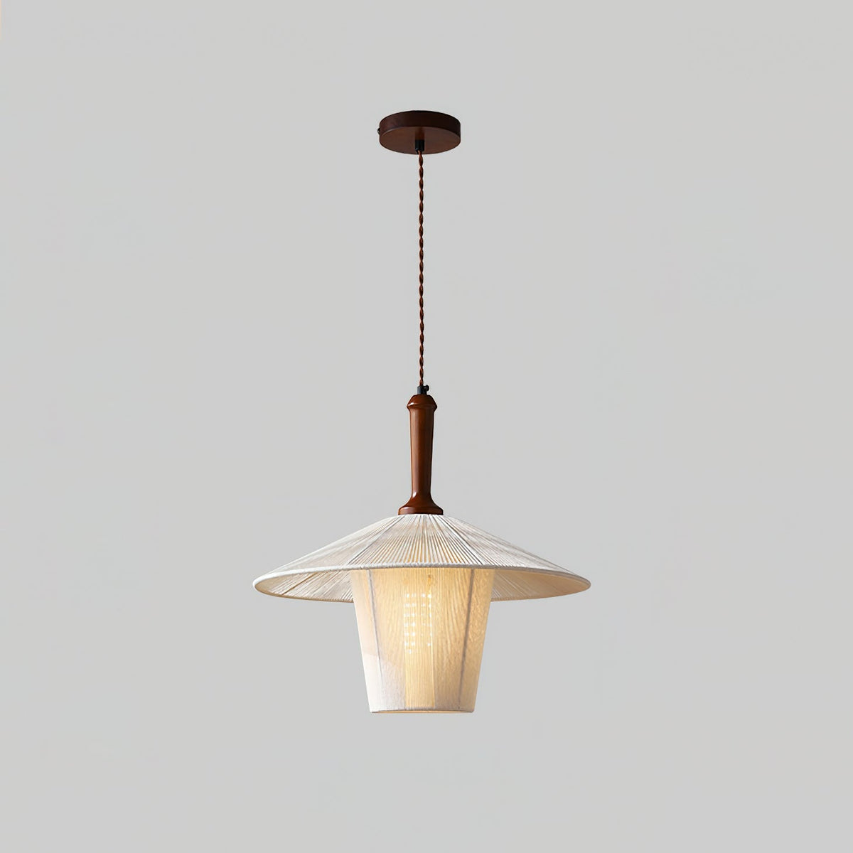 Galdenwick Hemp Rope Pendant Light-Moonnatur