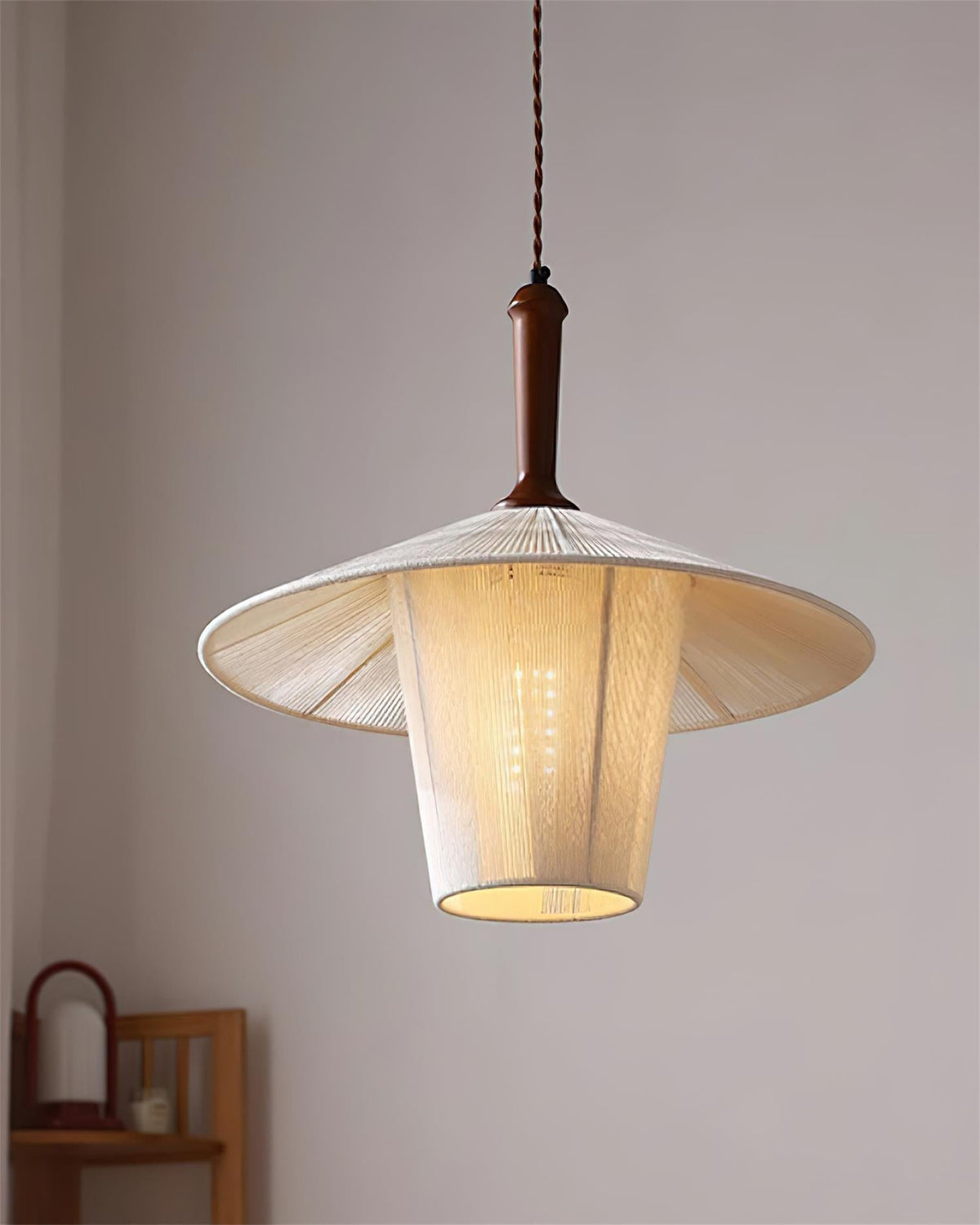 Galdenwick Hemp Rope Pendant Light-Moonnatur