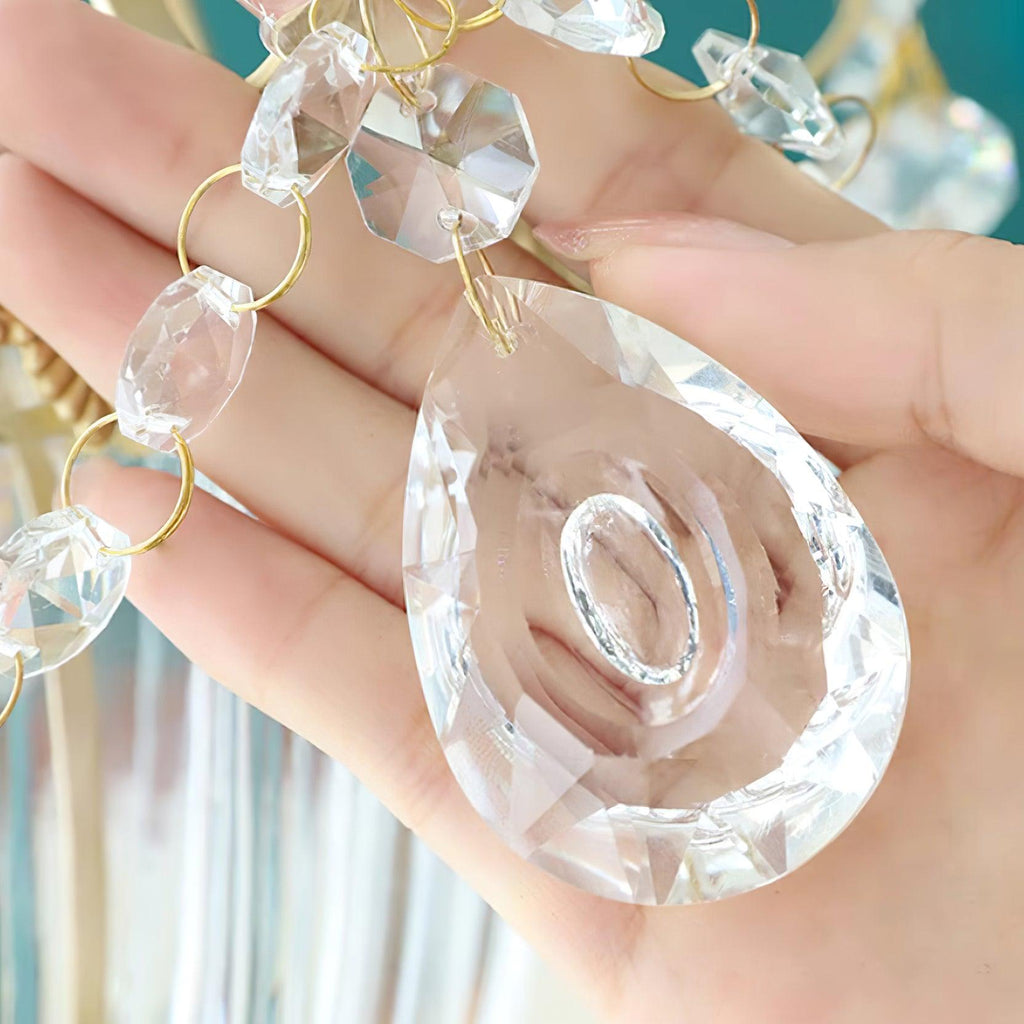 Hildencove Crystal Pendant Light-Moonnatur