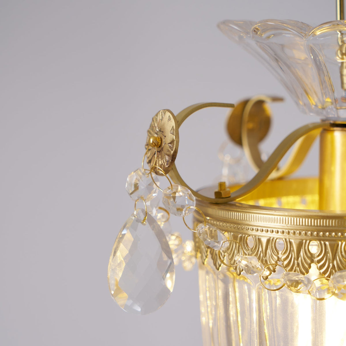 Hildencove Crystal Pendant Light-Moonnatur