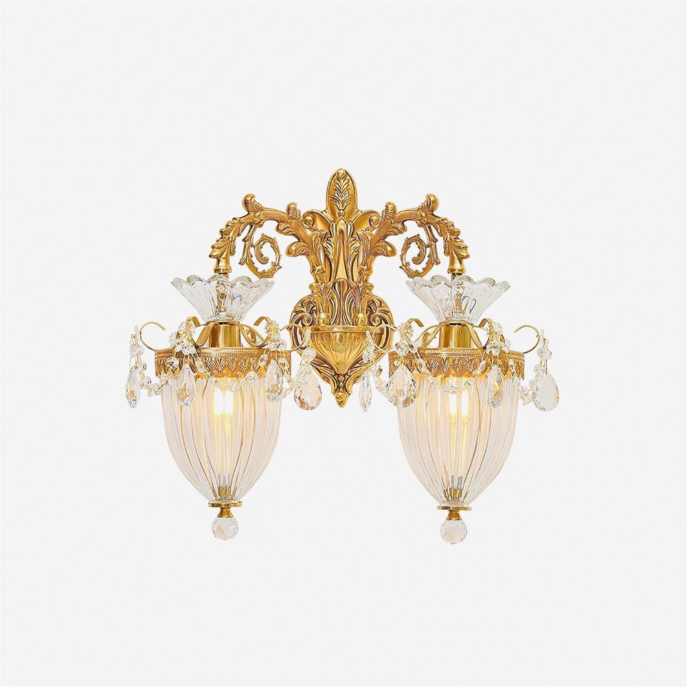Tardenwood Crystal Wall Light-Moonnatur