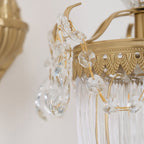 Tardenwood Crystal Wall Light-Moonnatur