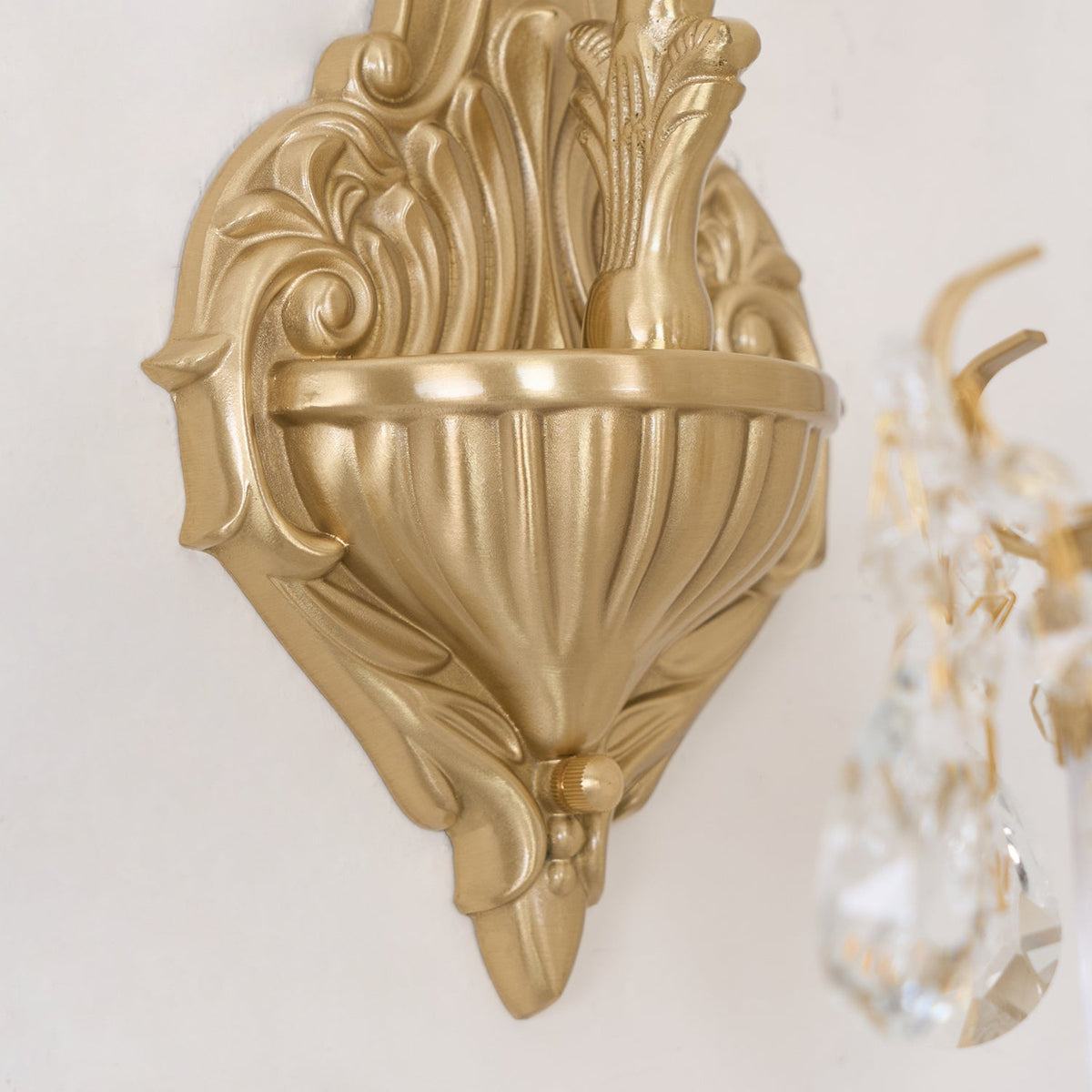 Tardenwood Crystal Wall Light-Moonnatur
