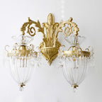 Tardenwood Crystal Wall Light-Moonnatur