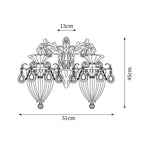 Tardenwood Crystal Wall Light-Moonnatur