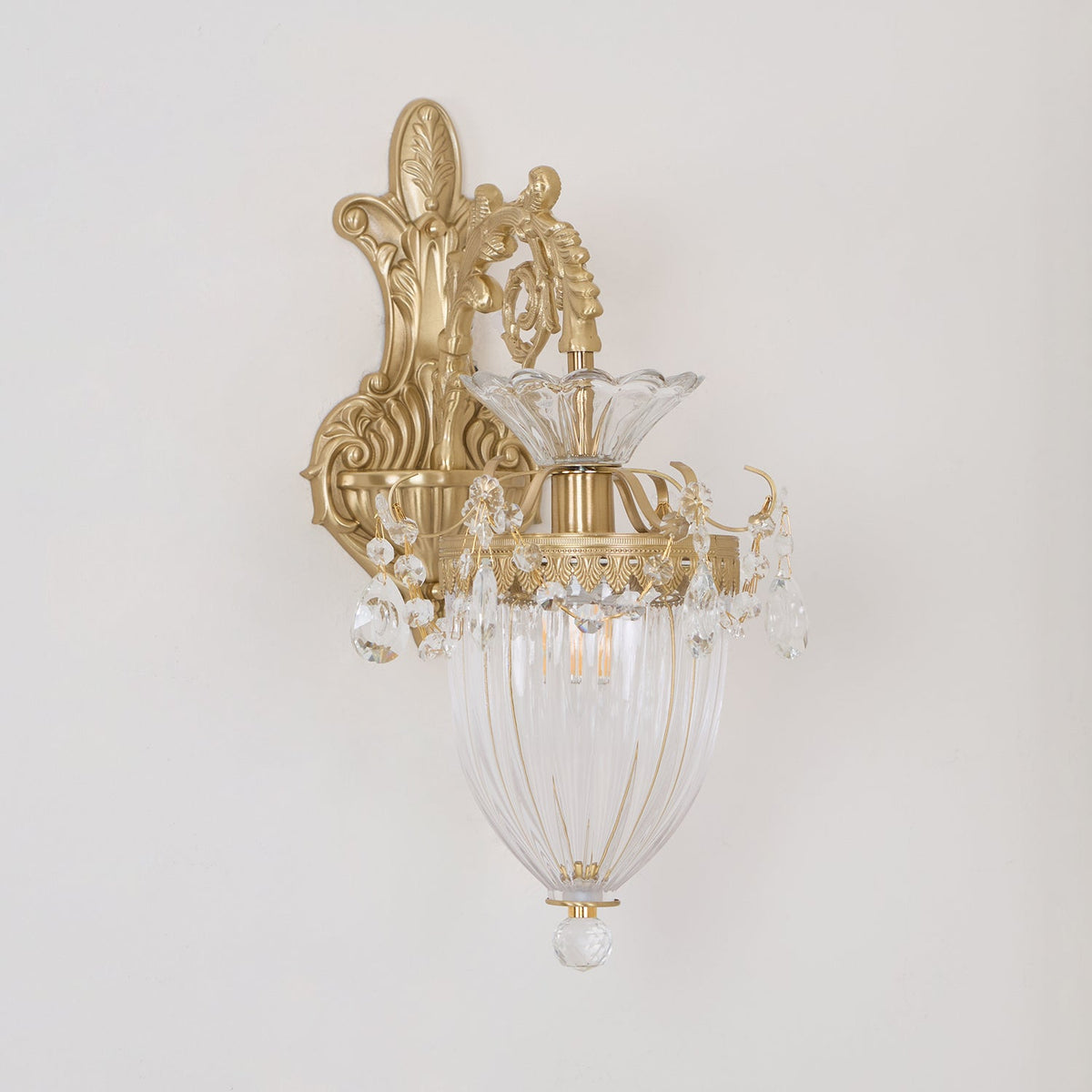 Tardenwood Crystal Wall Light-Moonnatur