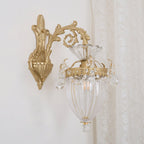 Tardenwood Crystal Wall Light-Moonnatur